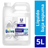 Jabon Liquido Para Ropa Baja Espuma Drive Matic X 5 Lts