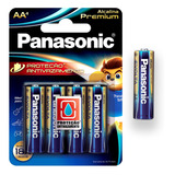 Pilha Alcalina Aa Pequena Panasonic Premium Leve 4 Pague 3