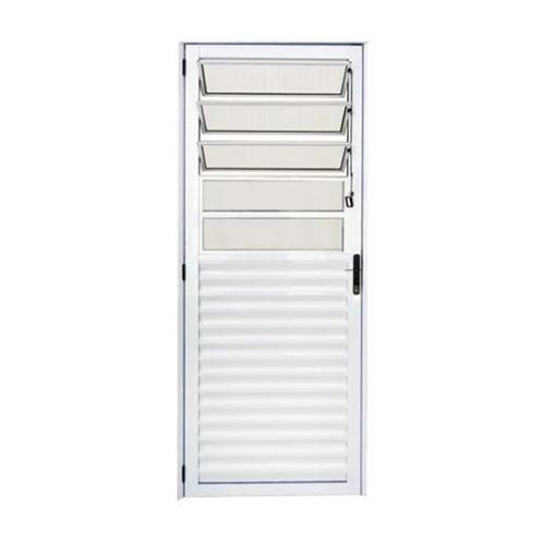 Porta Basculante Com Vidro Veneziana Lux Direita 0,70x2.10mt