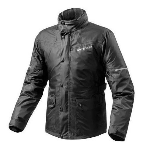 Campera Lluvia Revit Nitric H2o Negro Impermeable Bamp Group