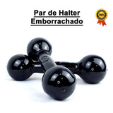 Par De Halteres Emborrachado Par De 2 Kg