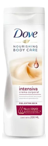 Dove Crema Corporal Nutricion Intensiva 200ml