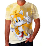 Camiseta Camisa Miles Tails Sonic Envio Rapido 05