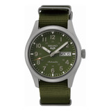 Relógio Seiko Masculino Automático Verde Srpg33b1 E2ex