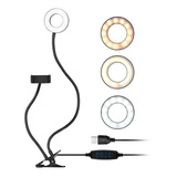 Kit 2 En 1 Aro Luz Fotografias Led Selfie Soporte Tik Tok