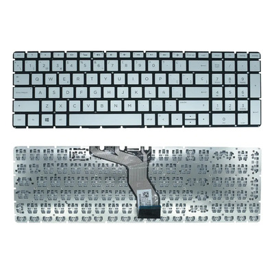 Teclado Para Hp 15-dy2050la 15-dy1013la 15-dy1002la Dy1010la Plateado Español Latinoamérica