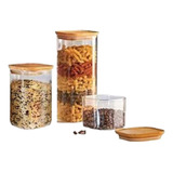 Tupperware Original Kit Modulares Bambu (3 Itens) 