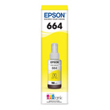 Botella De Tinta Epson 664 Amarillo