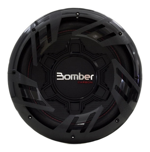 Subwoofer Alto Falante Bomber Carbon 12 Pol 250w Rms 4 Ohms