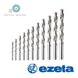 Kit Set Mechas Acero Rapido Hss Ezeta 1.00 A 11.00 Mm Ind Argentina Buloneria