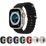 Pulseira Oceano Para Apple Watch Ultra 49mm 45mm 44mm 42mm