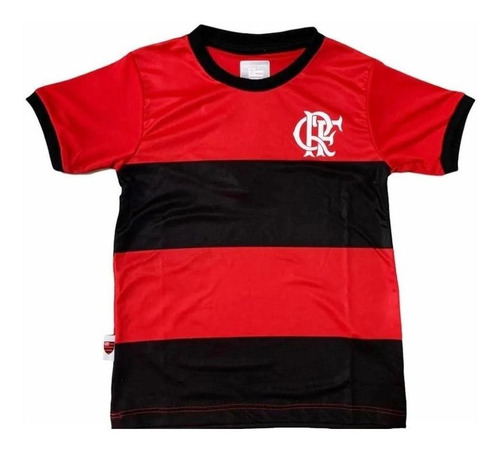 Camiseta Infantil Flamengo Listras Oficial