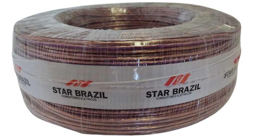 Rolo Fio Cristal Bicolor Star Brazil 2x1,50 100m