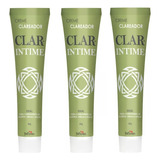 Kit 3 Creme Clareador Partes Íntimas Clar Intime Hot Flowers