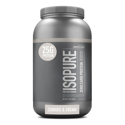 Proteína Em Pó Isopure Zero Carb 100% Proteína De Soro De Le