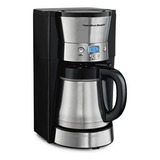 Cafetera Programable Hamilton Beach Con Jarra Térmica De 10 