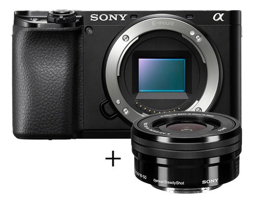 Camara Sony A6100 Usada + Lente 16-50mm + 3 Baterias
