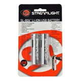 2 Baterías Streamlight 18650 Con Puerto Usb Slb26 Recargable, 2600mah - 22102