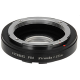 Foadiox Pro Lens Mount  Para Miranda Lens A Sony A Mount Cam