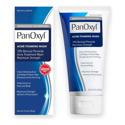 Panoxyl Acné Foaming Wash 10% Peróxido De Benzoilo 156 G | MercadoLibre