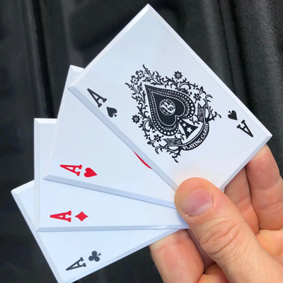 4 Dagas De Acero Y Filo Naipes Poker De Ases Gambito Jl-4a Color Blanco | Meses sin interés