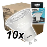 10 Lámparas Led Dicroicas 5w (35w) Luz Fría Candela 6811