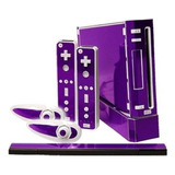 Nintendo Wii Skin - Nuevo - Poppin Purple Piel Del Sistema