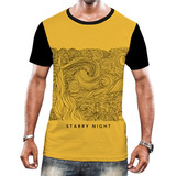 Camisa Camiseta Artista Van Gogh Impressionista Pintor Hd 13