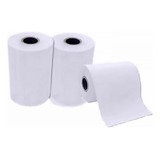  3 Rollos Papel Adhesivo Impresora Térmica Etiquetas 57x30mm