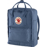 Mochila Kanken Fjallraven Classic 16 Lts Color Royal Blue Diseño De La Tela Liso