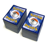 Lote 100 Cartas Pokémon - Original Copag - Sem Repetições