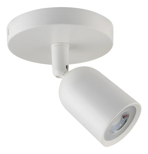 Luminária Spot Led Direct Mr16 4w Circular Branco Taschibra