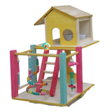 Playground Para Calopsita - My Pet Feliz - P14c