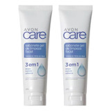 Sabonete Gel De Limpeza Facial 3 Em 1 100g Avon Care Kit 2un