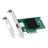 Adaptador De Red Pcie Ethernet Binardat 10g, Controlador Lan