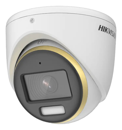 Cámara Seguridad Domo 2mp Ext Micrófono Hikvision Colorvu