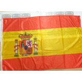 Bandera España Con Logo 60 X 90cm Con Tiras