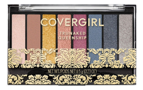 Paleta De Sombras Jewels Covergirl Trunaked Color De La Sombra Queenship