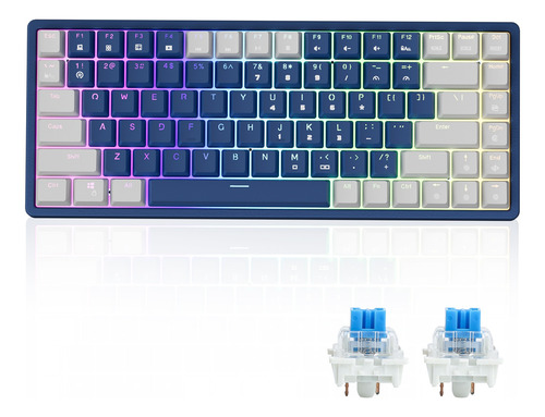 Teclado Mecánico Para Juegos Profesional Rgb De Gama Alta