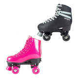 Patins Roller Infantil Adulto Feminino Quad 4 Rodas - Oferta