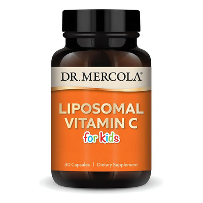 Vitamina C Liposomal Dr. Mercola 125mg 30 Cápsulas Refuerza Defensas Niños | Envío gratis