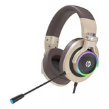 Auricular Hp Headset Gaming H500 Luz Led Pc Ps4 Almagro