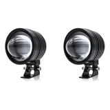 2 Luces Led Ojo De Pez De 3 Pulgadas, 30 W, 6000 Lm, Para Co