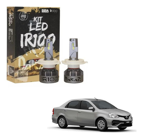 Kit Lamparas Toyota Etios - Cree Led Kobo Iron Dakar Csp