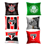 Almofada Decorativa Time De Futebol Macia Licenciada Oficial