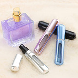10 Uni Porta Perfume Mini Spray Frasco 5ml Portátil Viagem
