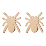 Pendientes O Halloween Jewelry Spider De Acero Inoxidable Pa