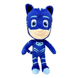 Pelúcia Pjmasks Menino Gato Azul Infantil Criança Multikids