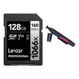 Tarjeta De Memoria Lexar 1066x Sdxc Uhs-i Class 10 128gb