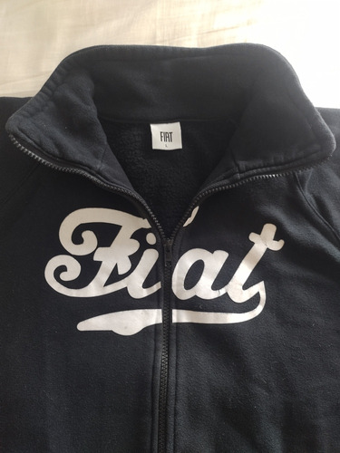 Campera Buzo Marca Fiat Doble Friza.